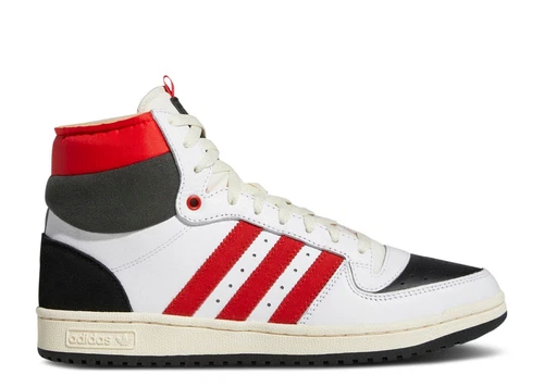 adidas Top Ten RB White Black Vivid Red GV6628 Men's Retro High Top