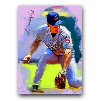 MLB Omar Vizquel サインカード 2015 OMAR VIZQUEL CG 5/25 ORIGINAL PRINT ART SKETCH CARD