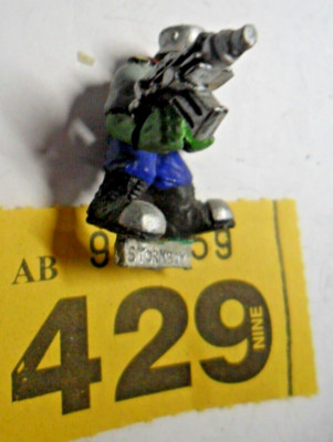 Warhammer 40k Ork Rogue Trader Ork Blood Axe Stormboy steel helmet rare Y429
