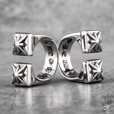 Sculpt Rings  Star Shield Ring - Bold and Unique Stainless Steel Design