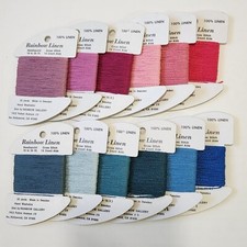 Rainbow Linen Thread By Rainbow Gallery Needl...