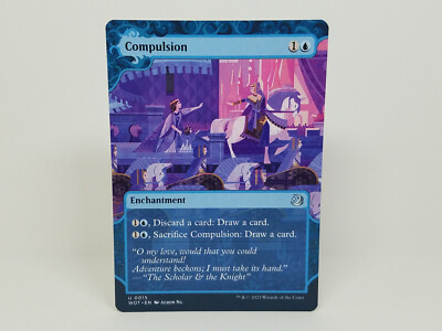 MTG: Wilds of Eldraine: Enchanting Tales: (0015) Compulsion (U) - Nice |  eBay