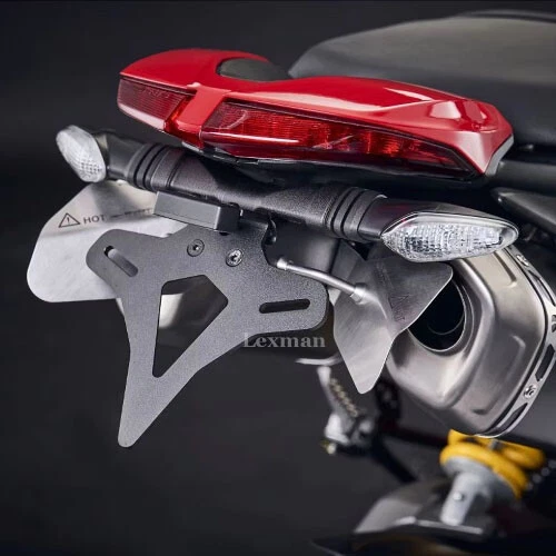 Rear Short Tail Stock License Plate Holder Bracket For Ducati Hypermotard 950 Foto 2 de 4
