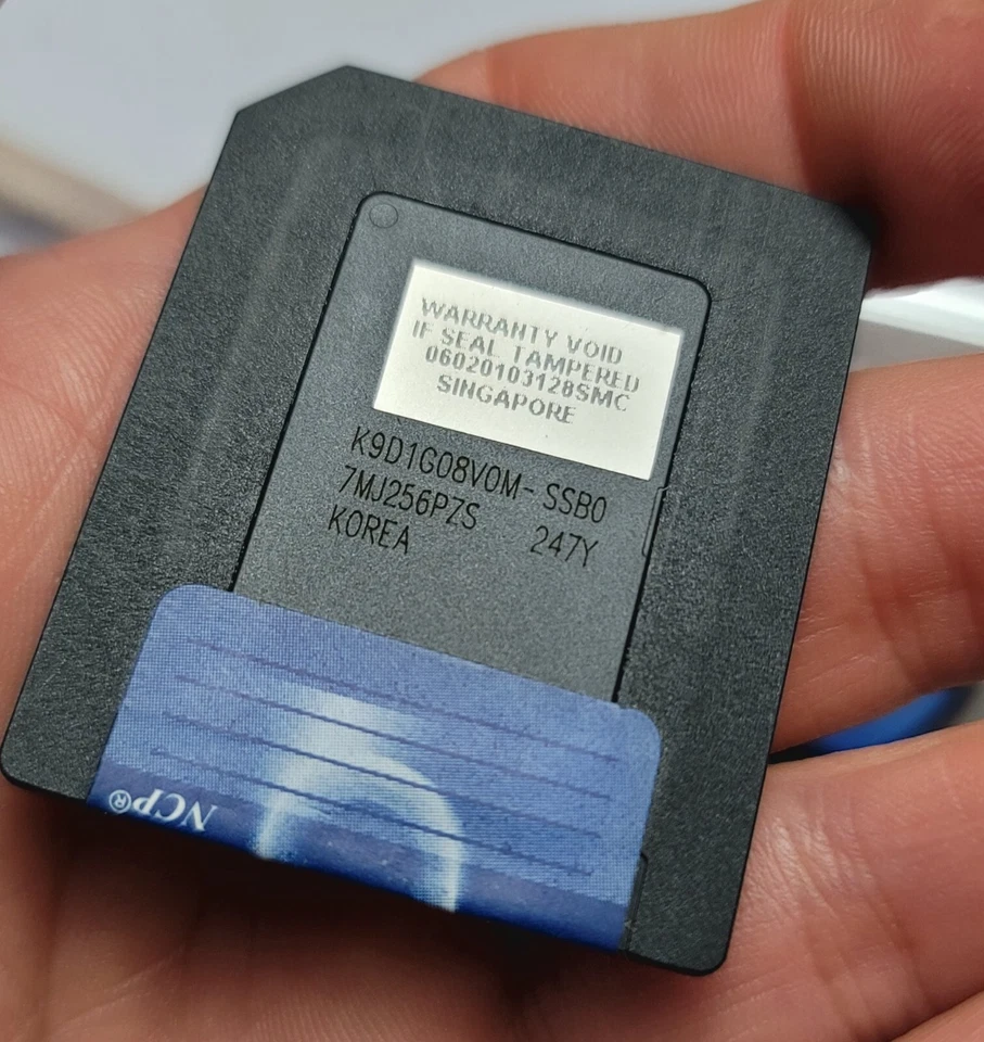 Reproductor de tarjetas multimedia inteligente Mpio DMG MP3 plateado 128 MB totalmente funcional Foto 4 de 4