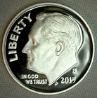 2015 S Proof SILVER Roosevelt Dime Ten-Cent Coin 10c from US Mint Proof Set