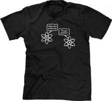 Funny Science Shirt: I Think I Lost An Electron T-Shirt Funny Tshirts for Men