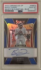 BAILEY ZAPPE #/D 45/49 ROOKIE PSA 10 2022 PANINI CHRONICLES DRAFT PICKS NY JETS