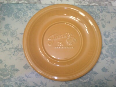Homer Laughlin Fiesta Ware Marigold 75th Anniversary Commemorative Plate