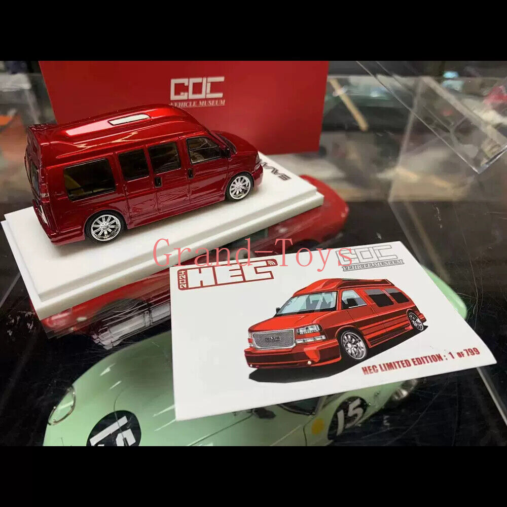 GOC 1:64 SAVANA Business RV RED Model Car | eBay