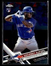 2017 Topps Chrome Update Series #HMT93 Anthony Alford Rookie Card Blue Jays