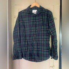 Goodiellow Long sleeve flannel M used green
