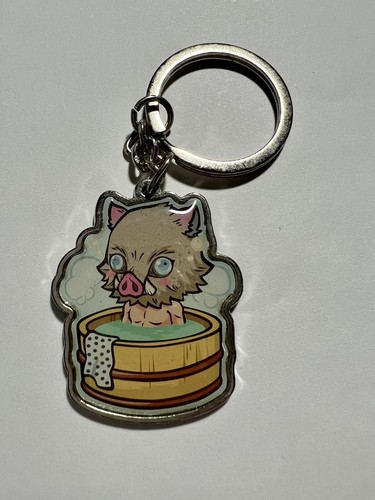 Kny Keychain Inosuke Demon Slayer KNY Anime Metal Keychain from Japan- Inosuke Hashibira | eBay