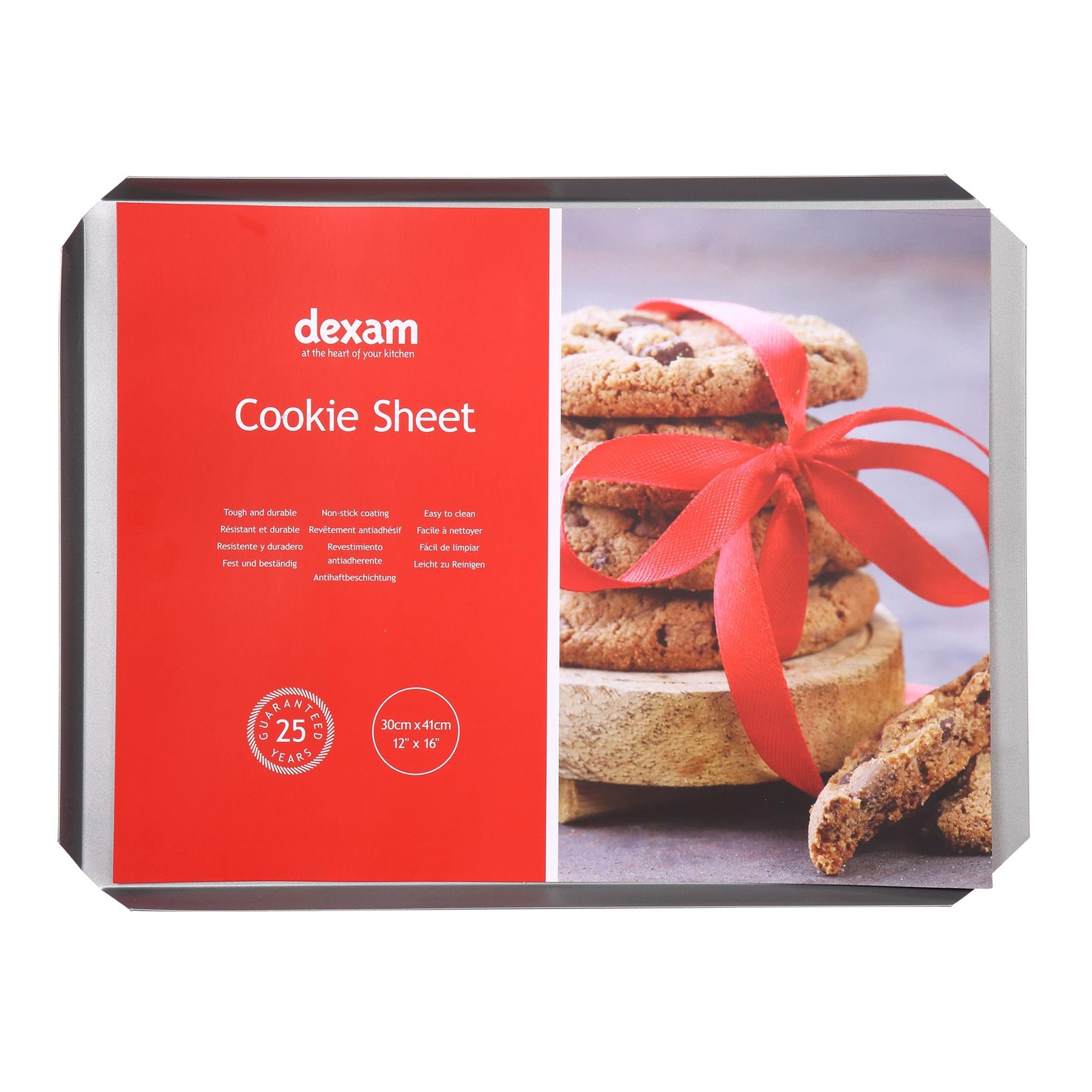 Dexam Non-Stick Cookie/Biscuit Baking Sheet - Bakeware Tin