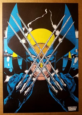 Wolverine X-Men Marvel Comics Poster by Brandon Peterson | eBay