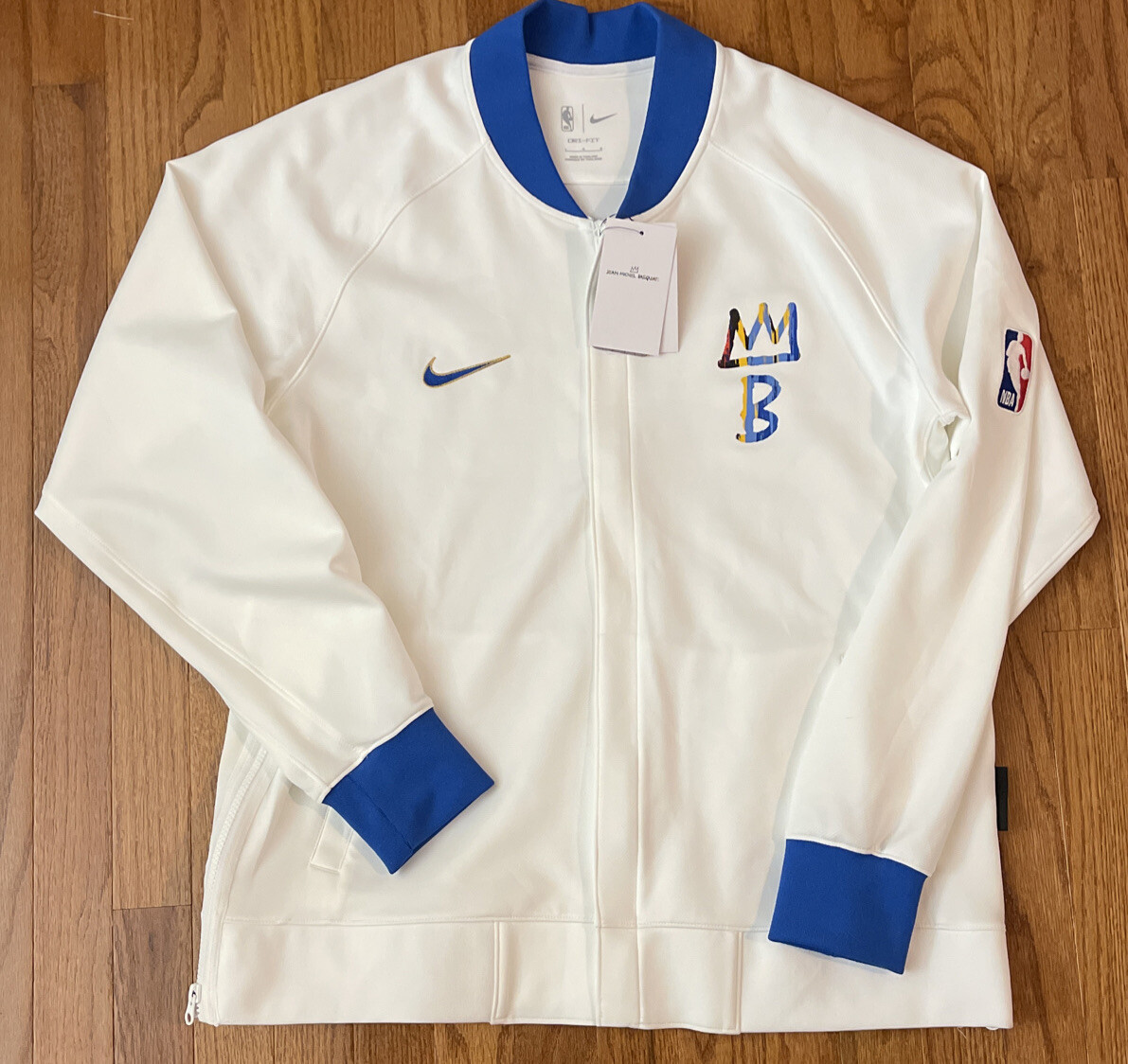 Men's Brooklyn Nets Nike City Edition Showtime Thermaflex Full-Zip Jacket  Large