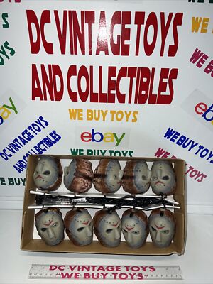 Jason Voorhees Head Lites Decorative Light Set Friday the 13th 2002 NECA in Box