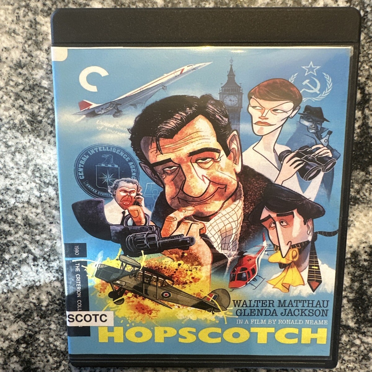 Hopscotch Criterion DVD 1980 Walter Matthau Glenda Jackson