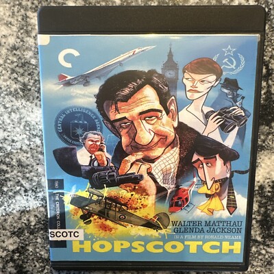 Hopscotch Criterion DVD 1980 Walter Matthau Glenda Jackson