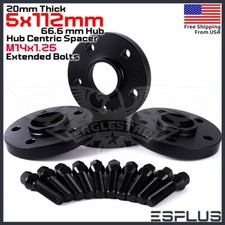 4 20mm Thick Bmw G-body 5x112 C.b 66.6 Wheel Spacer Kit 14x1.25 Bolts Included 4 20mm Thick Bmw G-body 5x112 C.b 66.6 Wheel Spacer Kit 14x1.25 Bolts Included