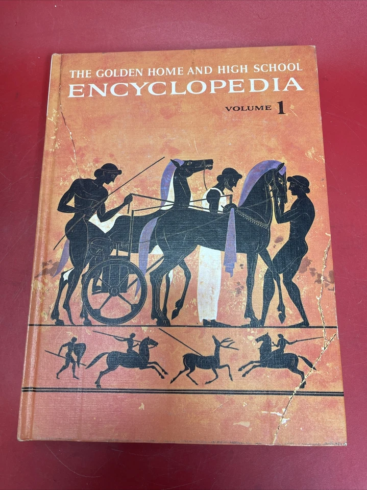 The Golden Home and High School Encyclopedia Missing 1-6  1961 Lot 6 - Image 3 of 4