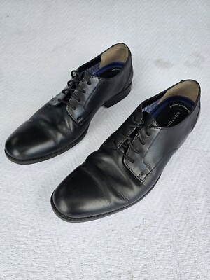 Bostonian Black Leather Oxford Dress Shoes Men Size 9 | eBay display picture 3