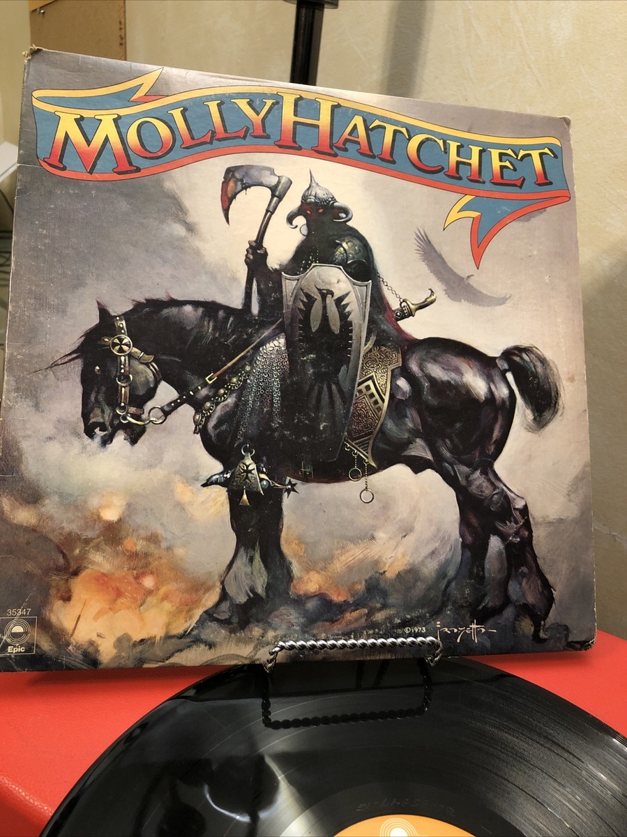 MOLLY HATCHET LP Self Titled EPIC JE-35347 Orig US 1973
