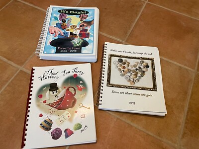 From The Heart Crochet Pattern Books LOT x 3 Large Spiral Manuals of Crafts