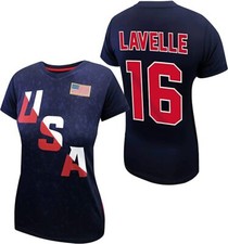 USMNT Official Licensed Player's Game Day Soccer Jersey Navy Lavelle 16