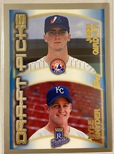 2000 Topps DRAFT PICKS Josh Girdley, Kyle Snyder Expos/Royals #211