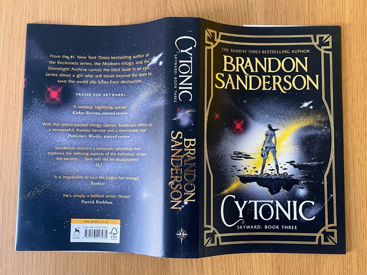 Cytonic by Brandon Sanderson (Book 3 in the Skyward Series)