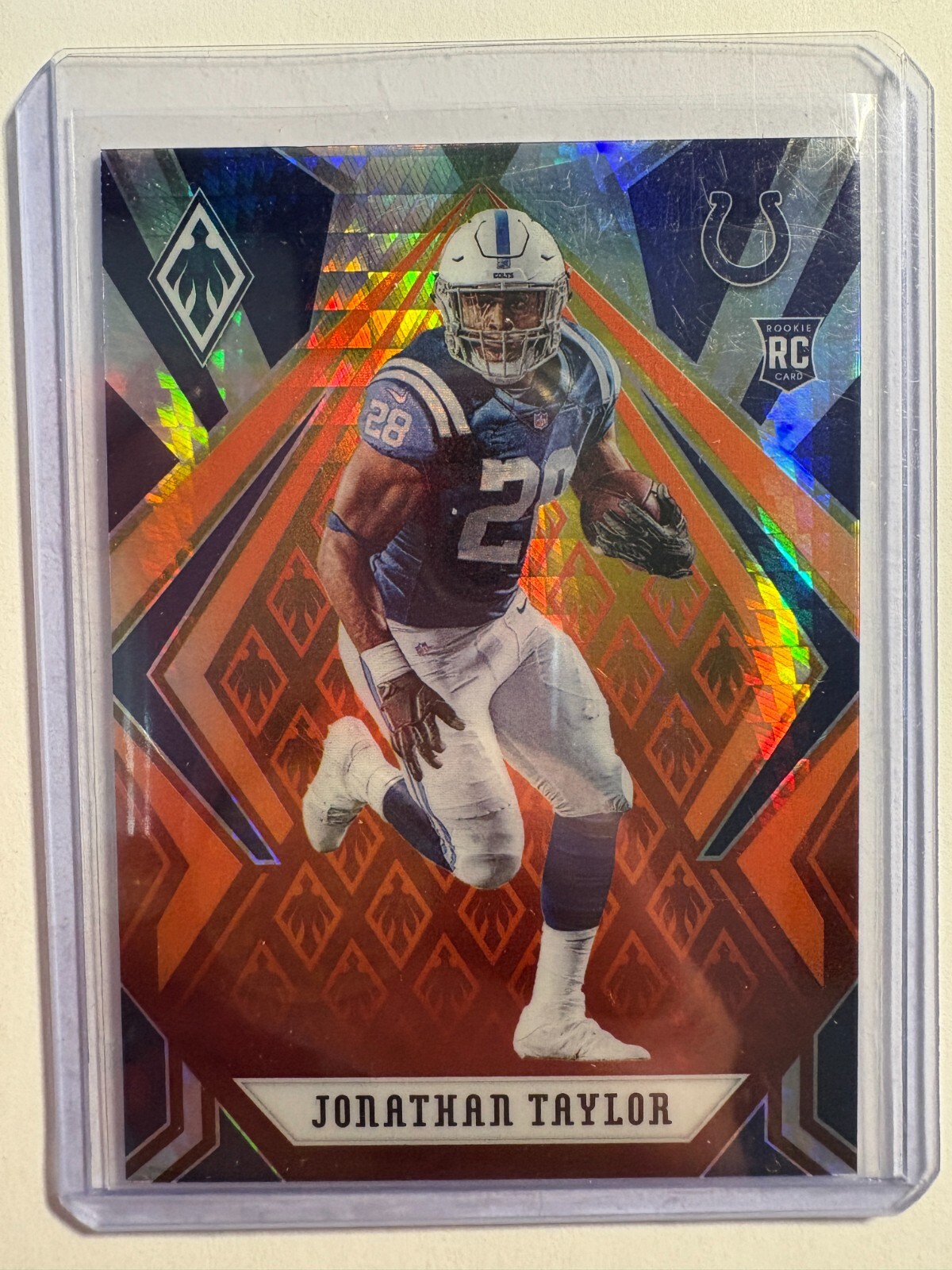K325,895 - 2020 Panini Phoenix Fire Burst #118 Jonathan Taylor