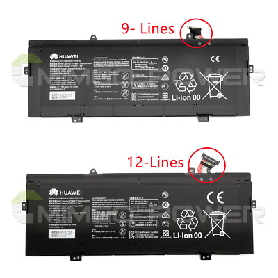 New Genuine HB4593R1ECW-22A Laptop Battery for Huawei MateBook14 2020 KLVL-WFH9
