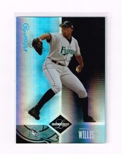 DONTRELLE WILLIS 2004 LEAF LIMITED PLATINUM SPOTLIGHT # 1/1 MARLINS