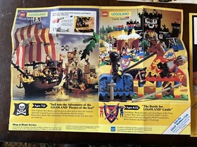 18 Total Vintage Lego Catalogs 1980s 1995 Aquazone Poster Star Wars 75139