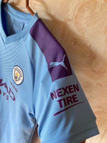 Manchester City Home Fußball Trikot 2019 - 2020 Trikot Größe Youth L - Bild 3 von 8