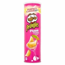 4x Pringles Prawn Cocktail 200g
