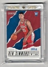 2017 PANINI FATHER'S DAY BEN SIMMONS RC (13/25) #36