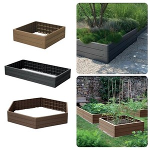 Garden Raised Grow Beds -STRONG- Various Sizes Vegetable Herb BOX Planter Trough
