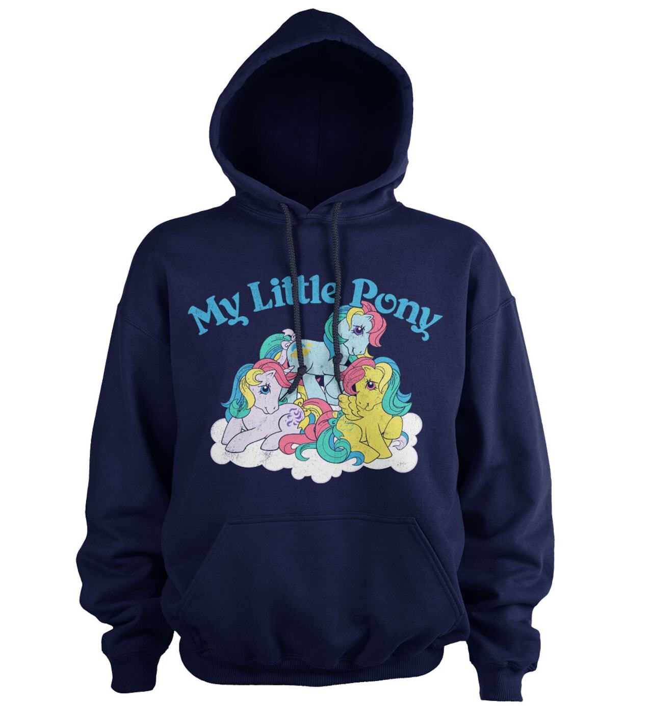 Licenza Ufficiale My Little Pony Lavato Felpa con Cappuccio S XXL Taglie