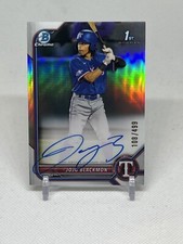 Jojo Blackmon 2022 Bowman Chrome 1st Refractor Autograph Card #108/499 #CPA-JBN