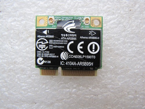 Carte WiFi AR5B95 Pour EMachines G630 Series, Compatible Acer, Occasion