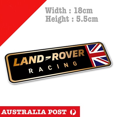Land Rover British Flag Racing Banner, Land Rover Sticker | eBay Australia