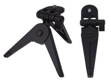Folding Mini Tabletop Tripod Stand Black 1/4 Inch Camera GoPro LC2621