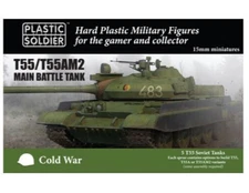MODV15001  15MM T55 SOVIET TANK  PLASTIC SOLDIER CO NEW  1/100  COLD WAR- NO BOX