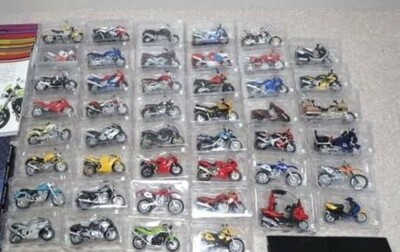 デアゴスティーニ・モトコレクション1/18モデル全45台セット＋1/10モデル DeAGOSTINI Jp 1/18 Motorcycle Motorbike Diecast Model Collection