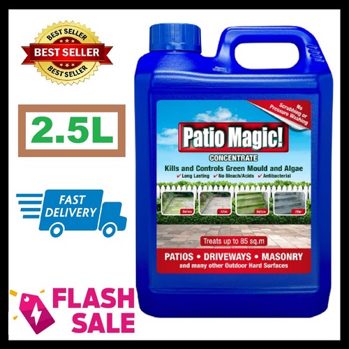 Patio Magic! Concentrate Ideal for Patios, Paths and Driveways Kills
