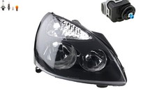 Faros Compatibles Con Renault Clio BB BC CB 01-05 Derecho Con Motor De Ajuste
