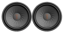 2x JBL STAGE 122 Car Audio 12" 2000 Watts Total Max Power Subwoofer 2 Sub