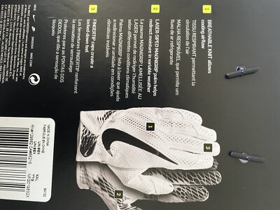 Nike Vapor Knit Skill Glove Magnigrip Football Gloves Size XXL