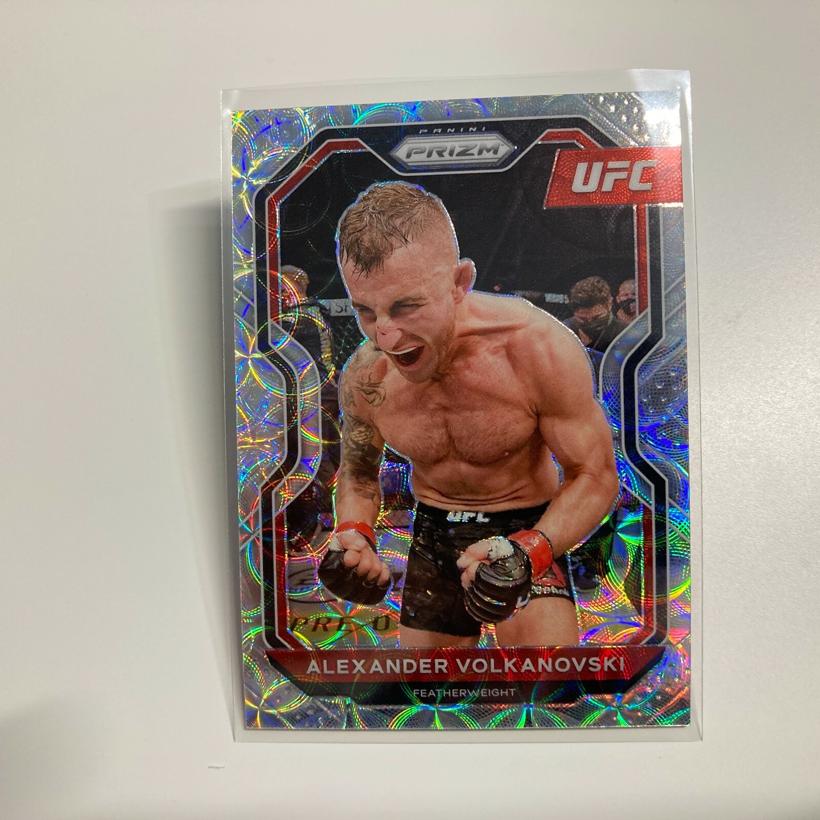 Alexander Volkanovski 2021 Panini Prizm UFC Premium Box Set Scope Card 74/99 #36